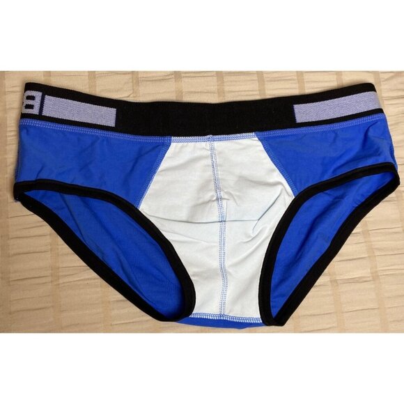 Bshetr Mens Underwear Brief 5-pack, cotton low rise, multi color, New - Picture 5 of 7